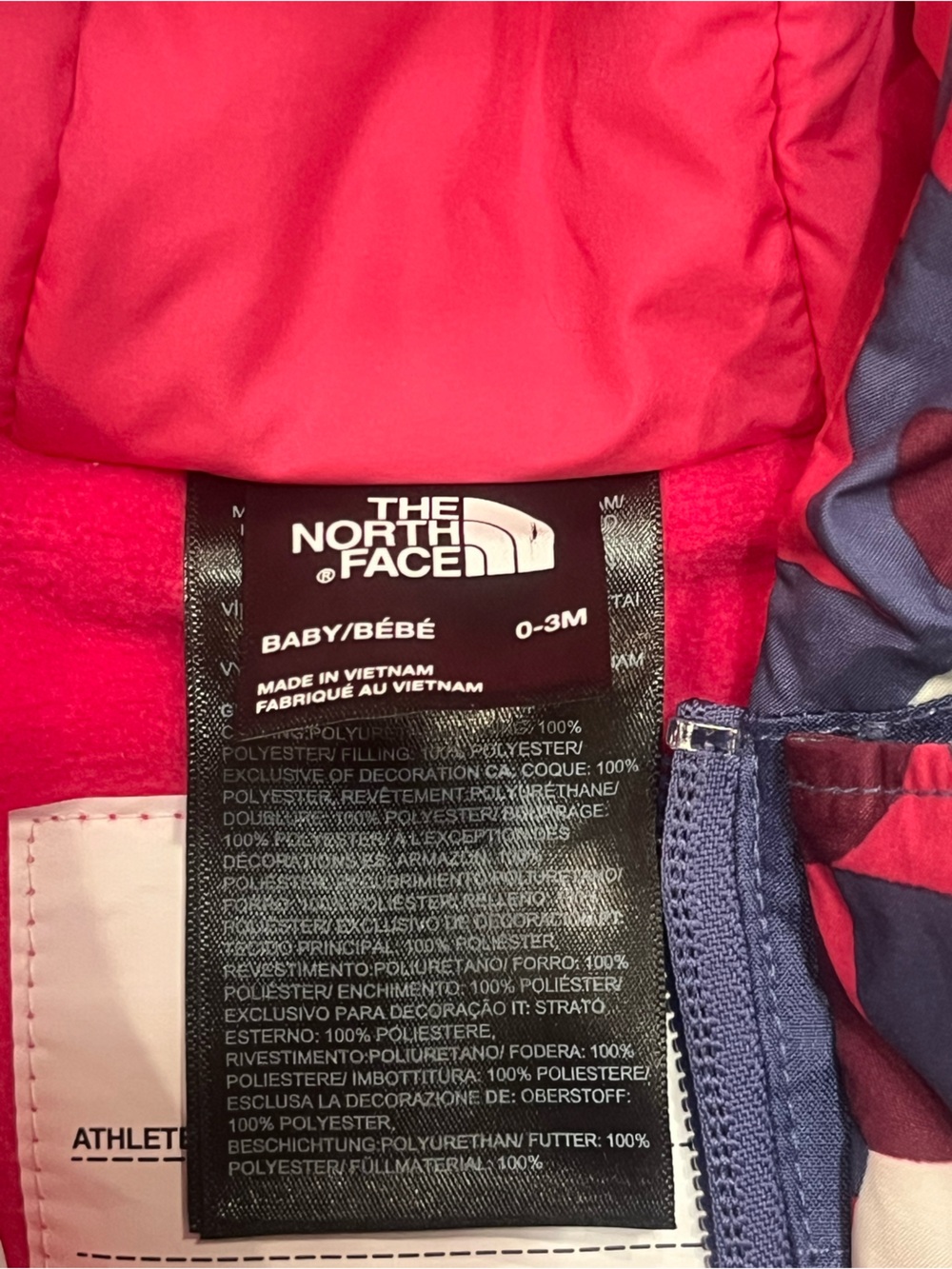 The North Face Infants 0-3 Months Freedom Snow Suit Waterproof Insulated NWT - Picture 11 of 14